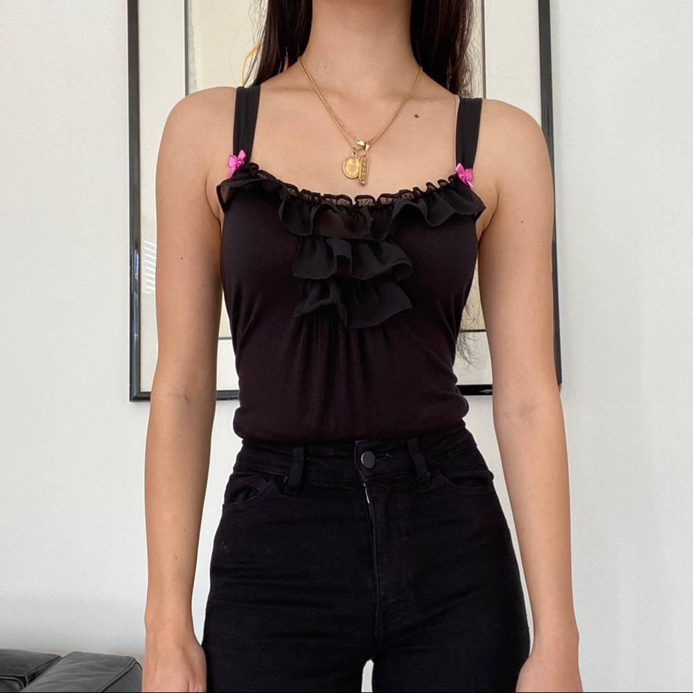Vintage 90s Betsey Johnson Cami Lingerie Sz S